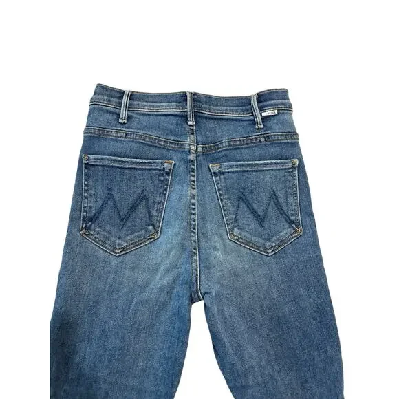 Mother The Hustler Ankle Fray Jean - Picture 4 of 8